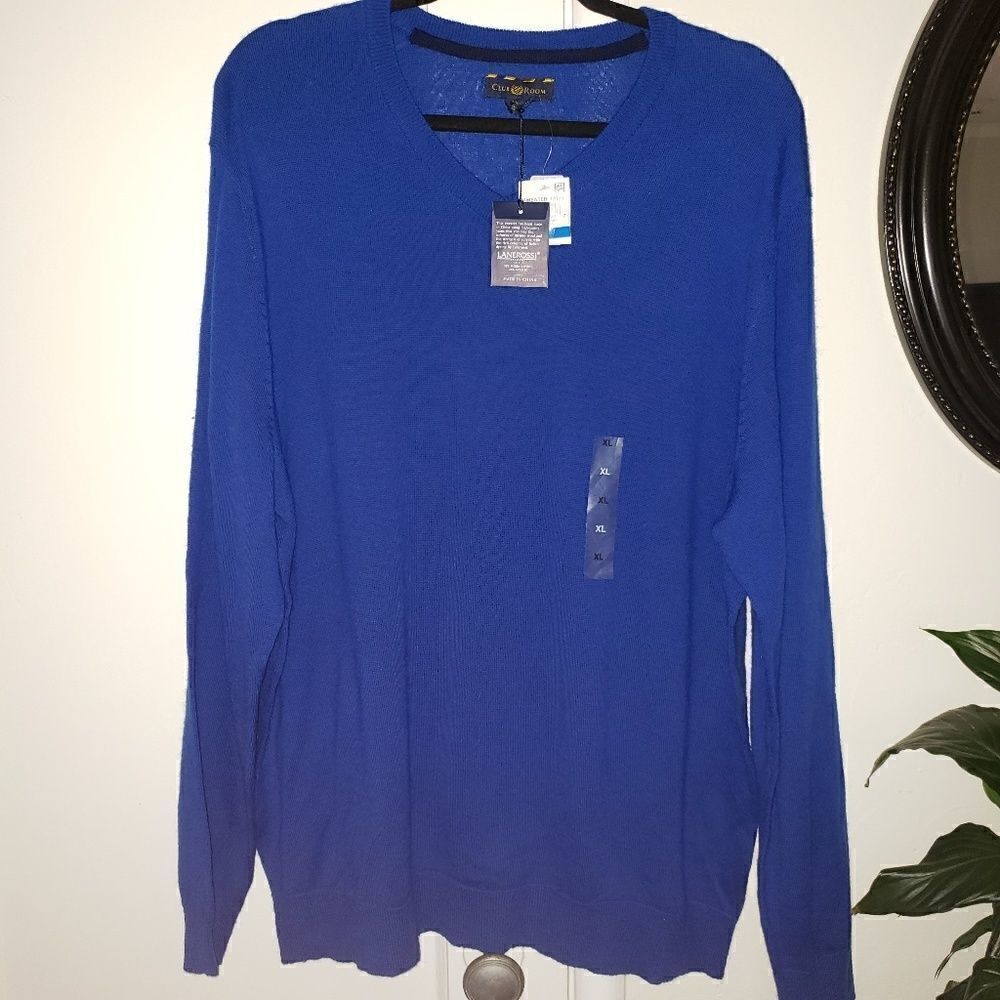 Club Room Mens pullover sweater Wool and Acrylic